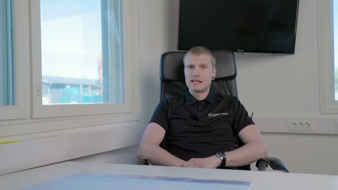 Kymen Kattokeskus työnjohtajan näkökulmasta