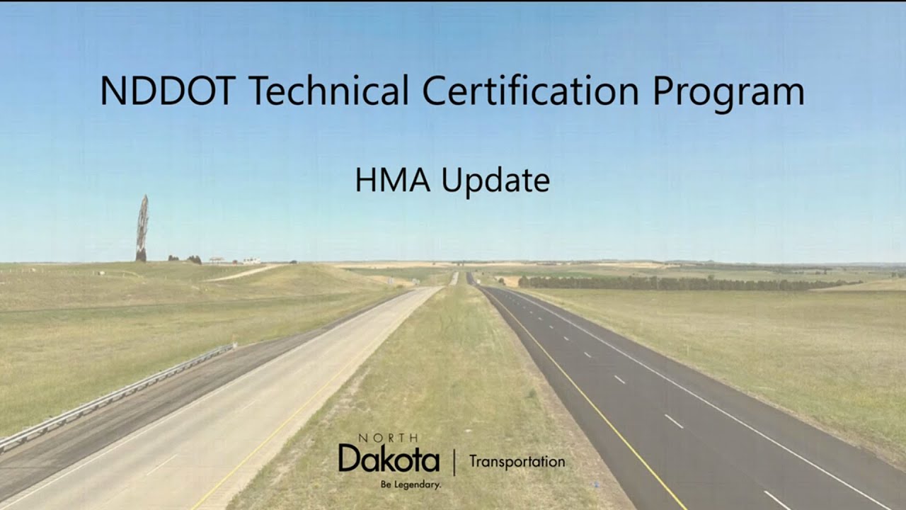 NDDOT HMA Update for 2025