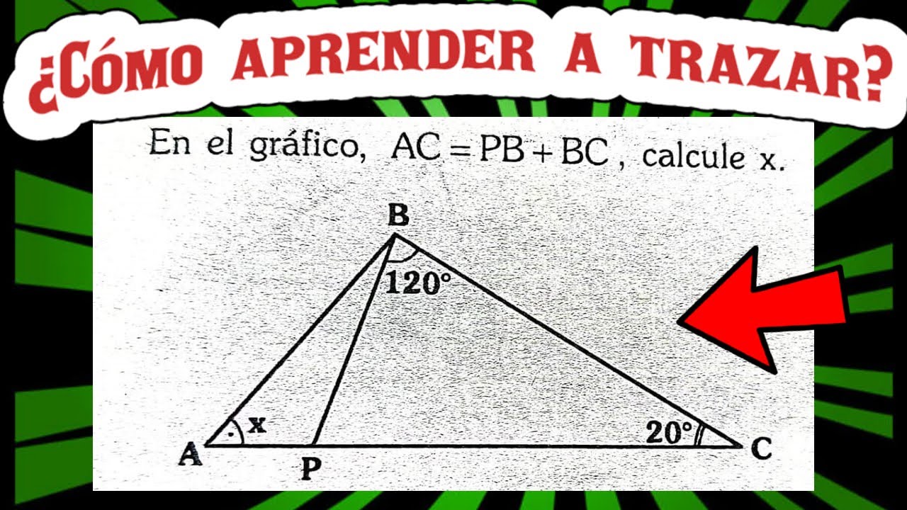 ¿QUE NOCIONES HAY QUE TENER PARA TRAZAR? | APRENDIENDO A HACER TRAZOS AUXILIARES | PROBLEMA EJEMPLO