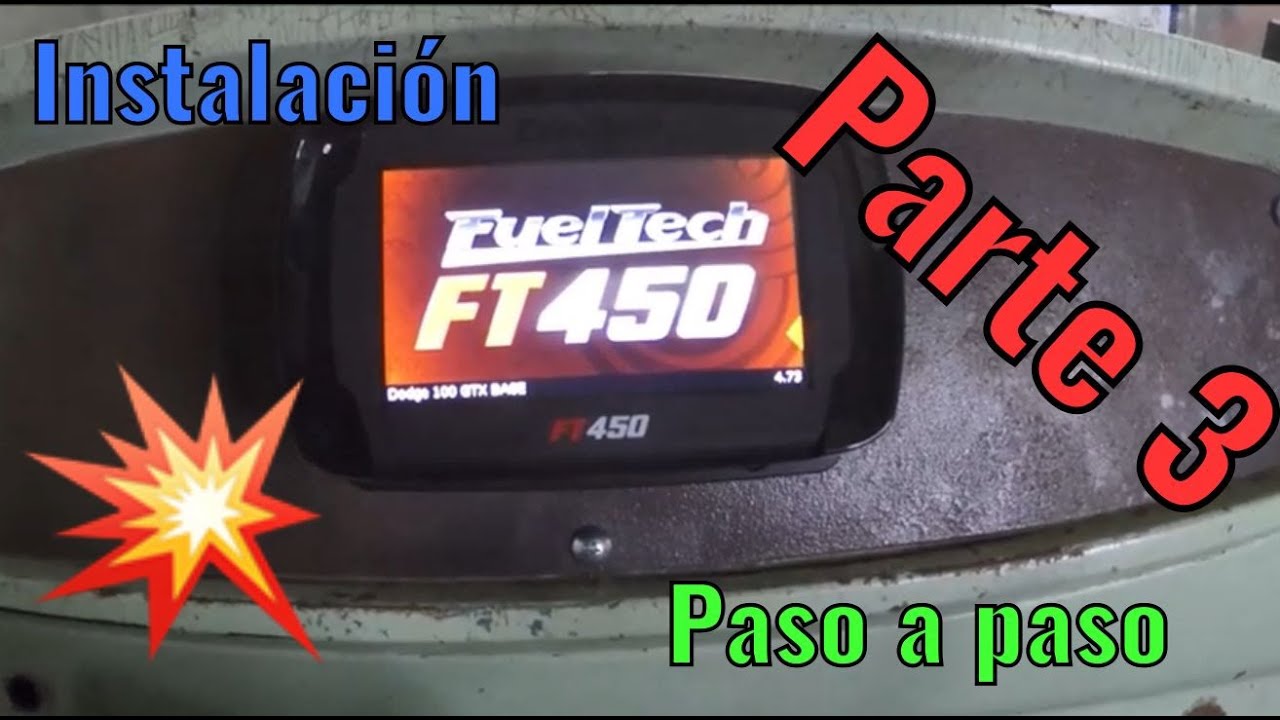 Fueltech FT450 PARTE 3 - Paso a paso