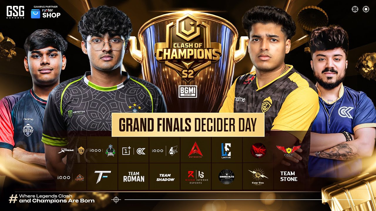 Clash of Champions S2 Grand Finals – WHO WILL TAKE THE CROWN? 👑 | Day 3 #Soul #GodLike #OG #Abz #Le