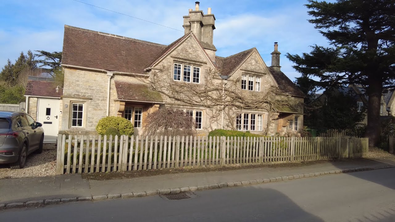 Explore Hatherop: A Cotswolds Hidden Gem -4K Walking Tour of English Countryside & Historic Villages