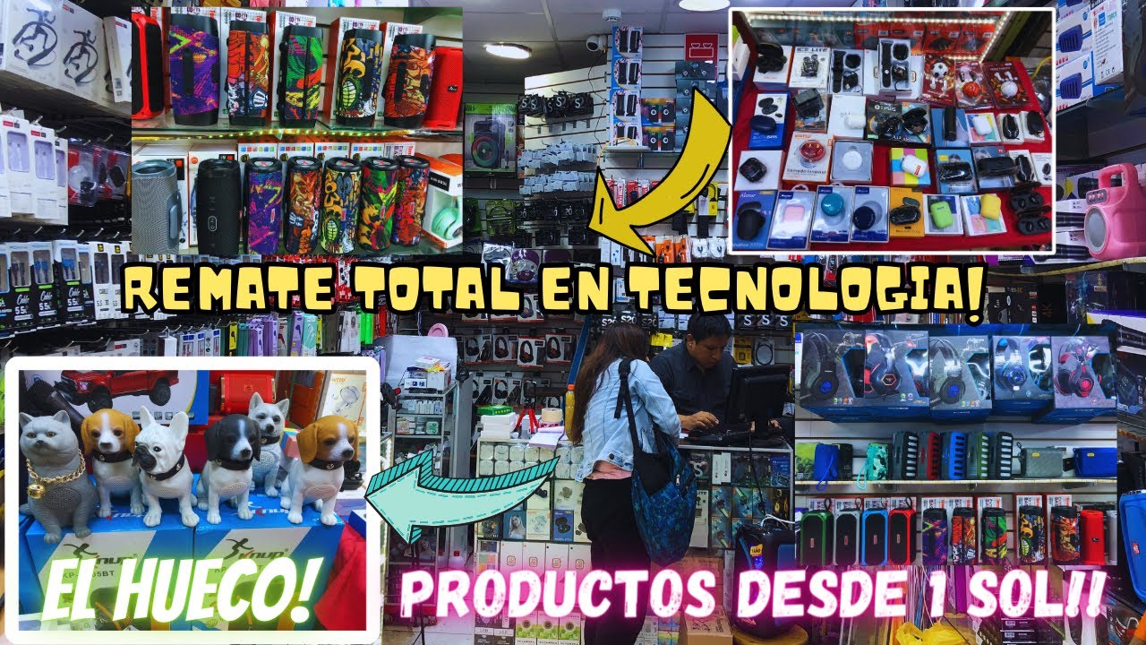VISITAMOS IMPORTADORA PRODUCTOS TECNOLÓGICOS - EL HUECO DEL CENTRO DE LIMA PRECIOS BARATOS