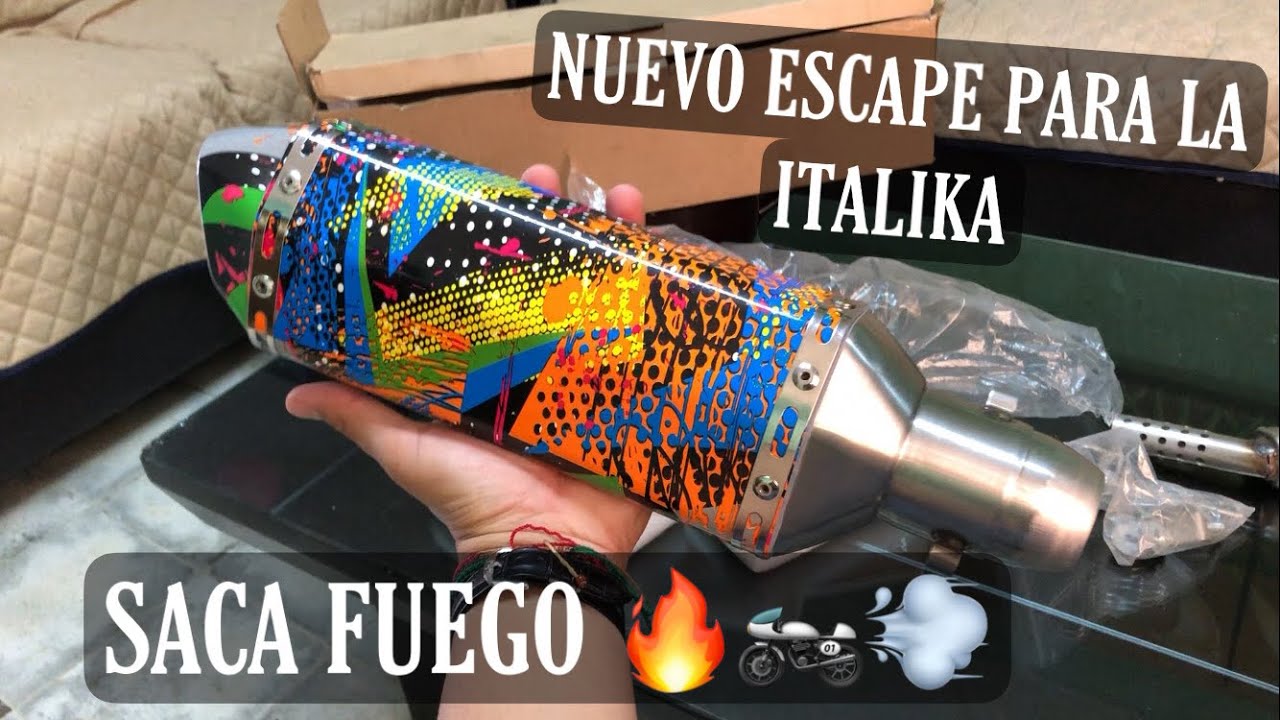 NUEVO ESCAPE ESTILO AKRAPOVIC PARA LA ITALIKA DT 150 | ALEXIS OVIEDO