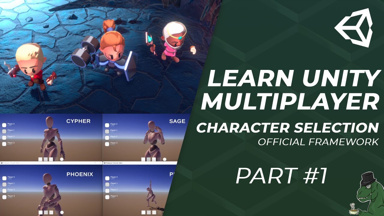 How To Make A Unity Multiplayer Character Selection Menu - Part 1