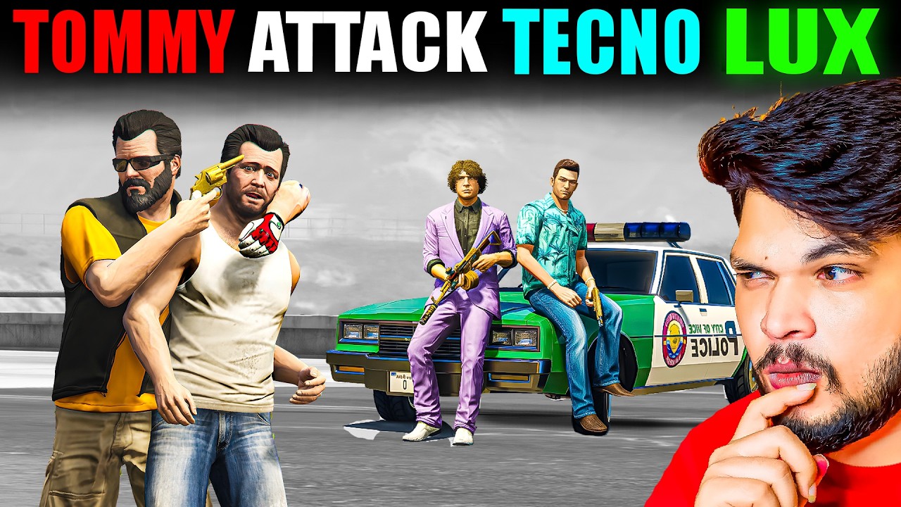 Tommy Vercetti Destroys Techno Gamerz&rsquo;s Billionaire LUX Hotel 😱🔥 | GTA 5
