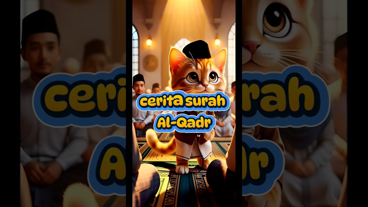 Dakwah Anak Kucing🐱| Kisah Surah Al-Qadr | 