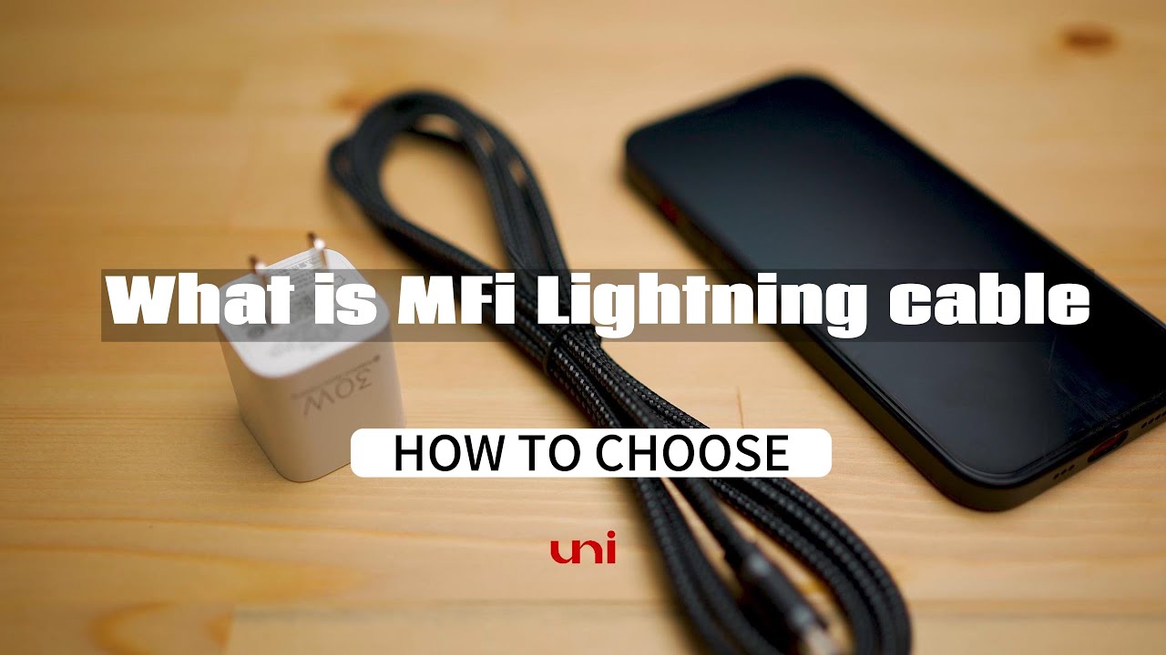 PD Charging -What is MFi Lightning cable ｜HOW TO CHOOSE