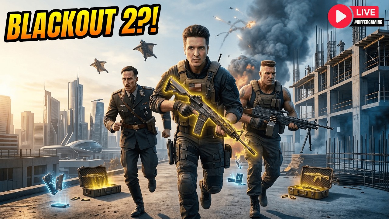 BLACKOUT 2 mit den BOIS in WARZONE?! 💩 ABER STONED 🗿🥦 E1 | COD Warzone Blackops-Royale