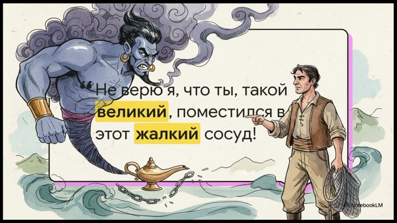 РЫБАК И ДЖИНН: Как переиграть Великана