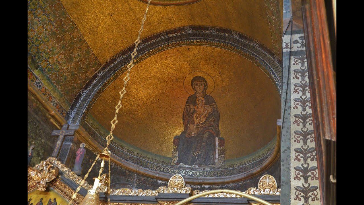 Mosaics of Hagia Sophia in Thessaloniki