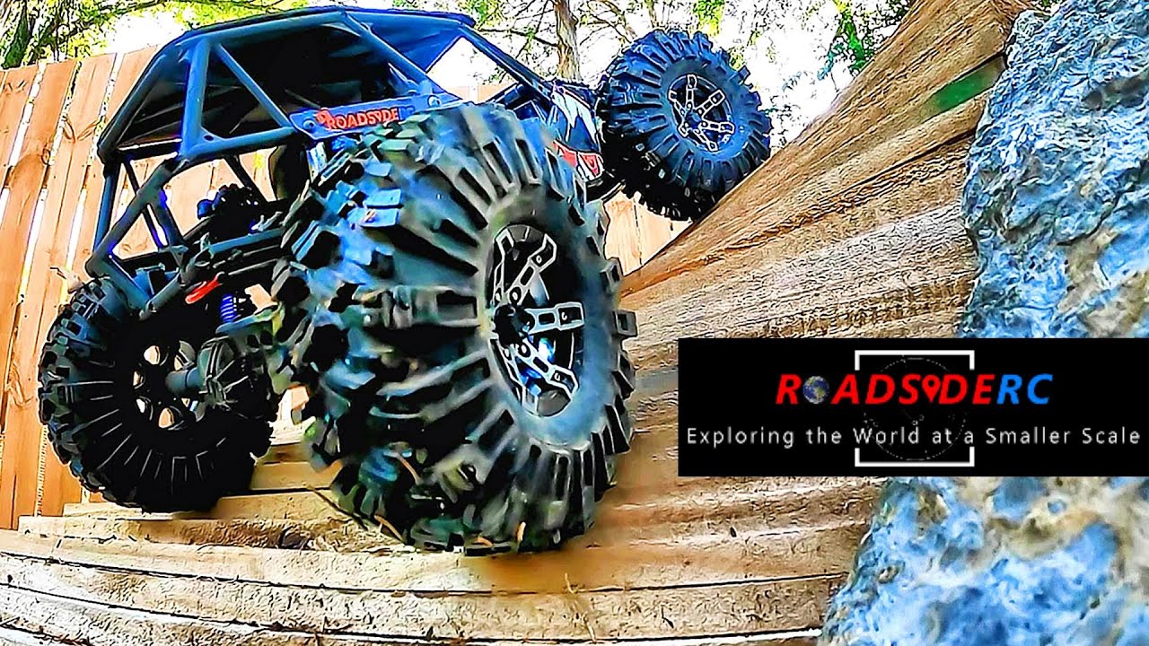 Upgraded Axial Wraith Spawn 2.2 Testing on Backyard RC Crawler Course