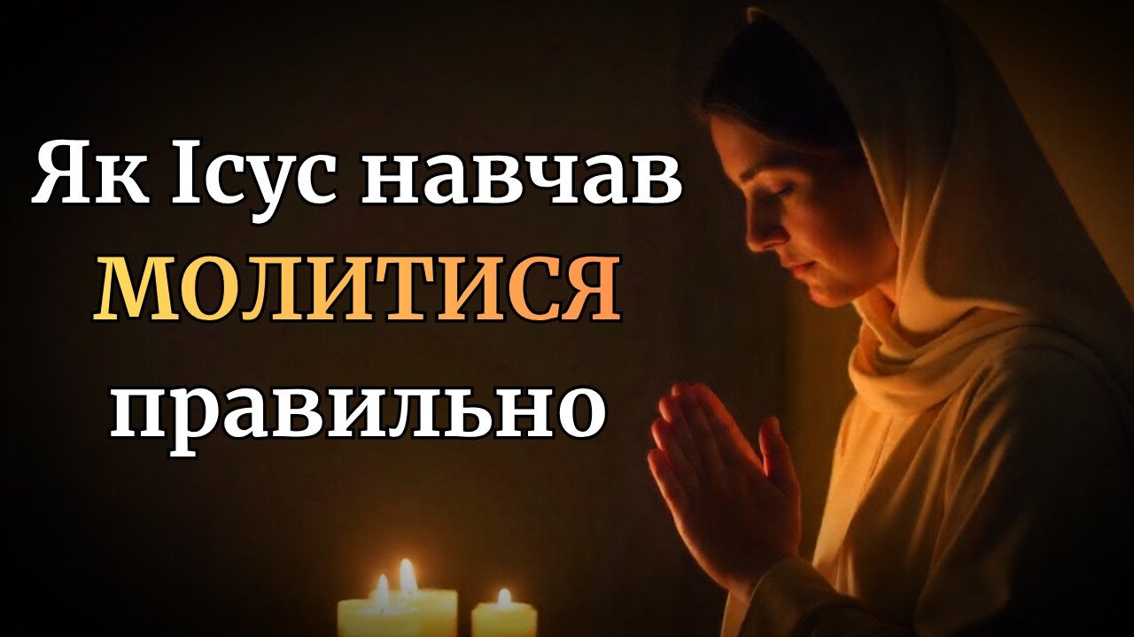 Ось як Ісус вчив молитися — те, що більшість християн не роблять.