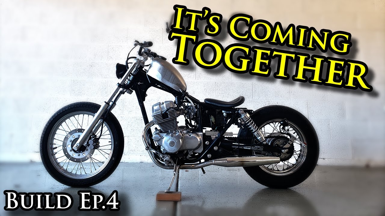 Fuel Tank, Fender, and Seat Plans on the Honda Rebel Bobber | Build Pt4