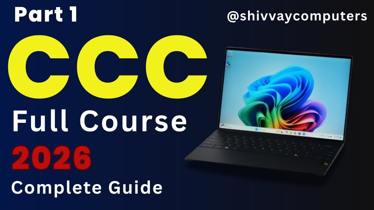 CCC Course Kya Hai? Full Form, Syllabus & Government Jobs Use | 2026