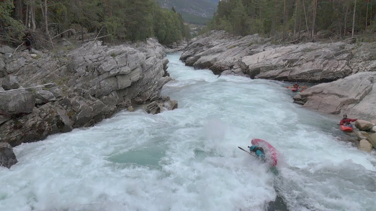 Sjoa river in Norway 