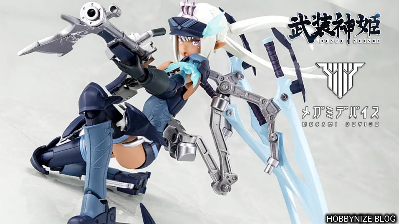 BUSOU SHINKI X MEGAMI DEVICE Type Jaeger Edelweiss Repaint Color Version Model Kit / Kotobukiya