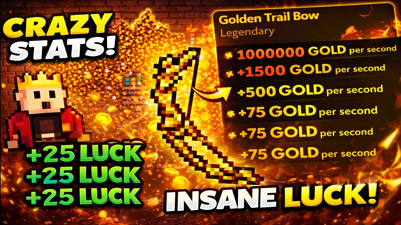 $1 BILLION GOLD… The Most Broken Build : A Game about Opening a Chest!