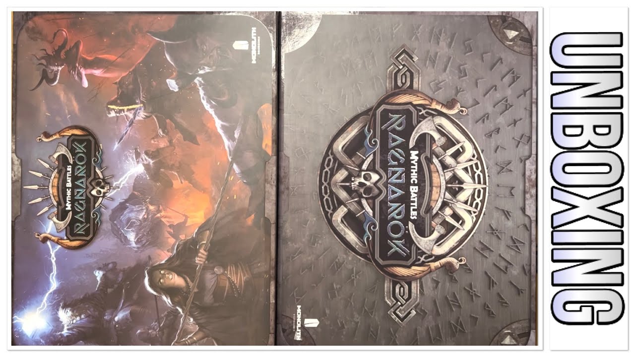 Mythic Battles Ragnarok & Storage Box Unboxing