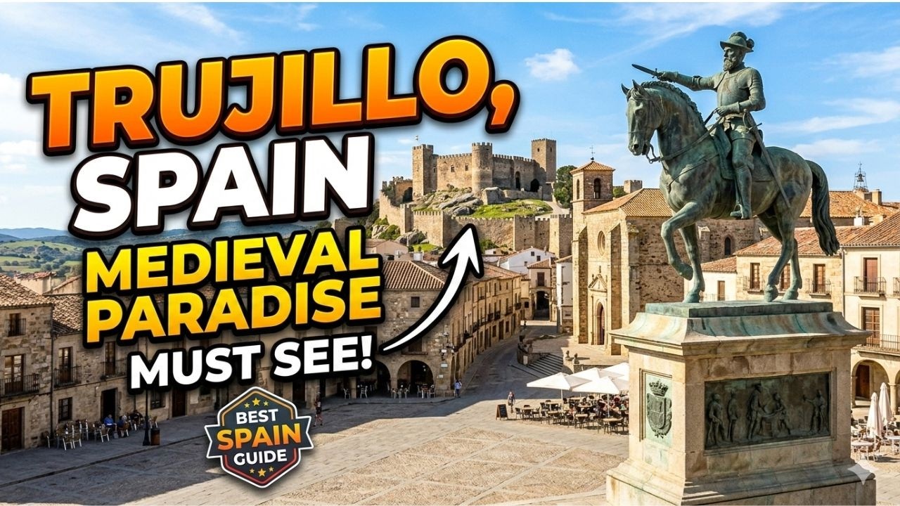 [4k] Why Trujillo is Spain’s Most Underrated Historic Town 🇪🇸 Extremadura Travel Guide