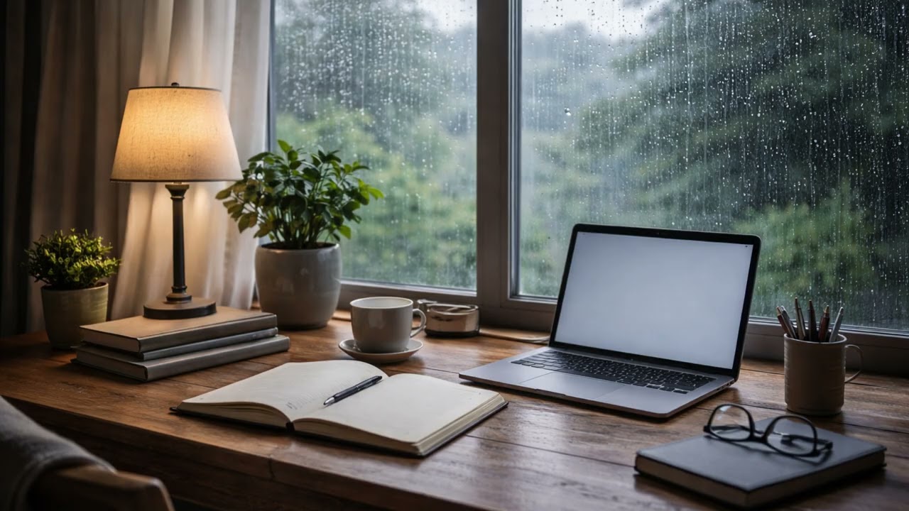 Lluvia para Concentrarse y Trabajar | Sonido de Lluvia 2 Horas