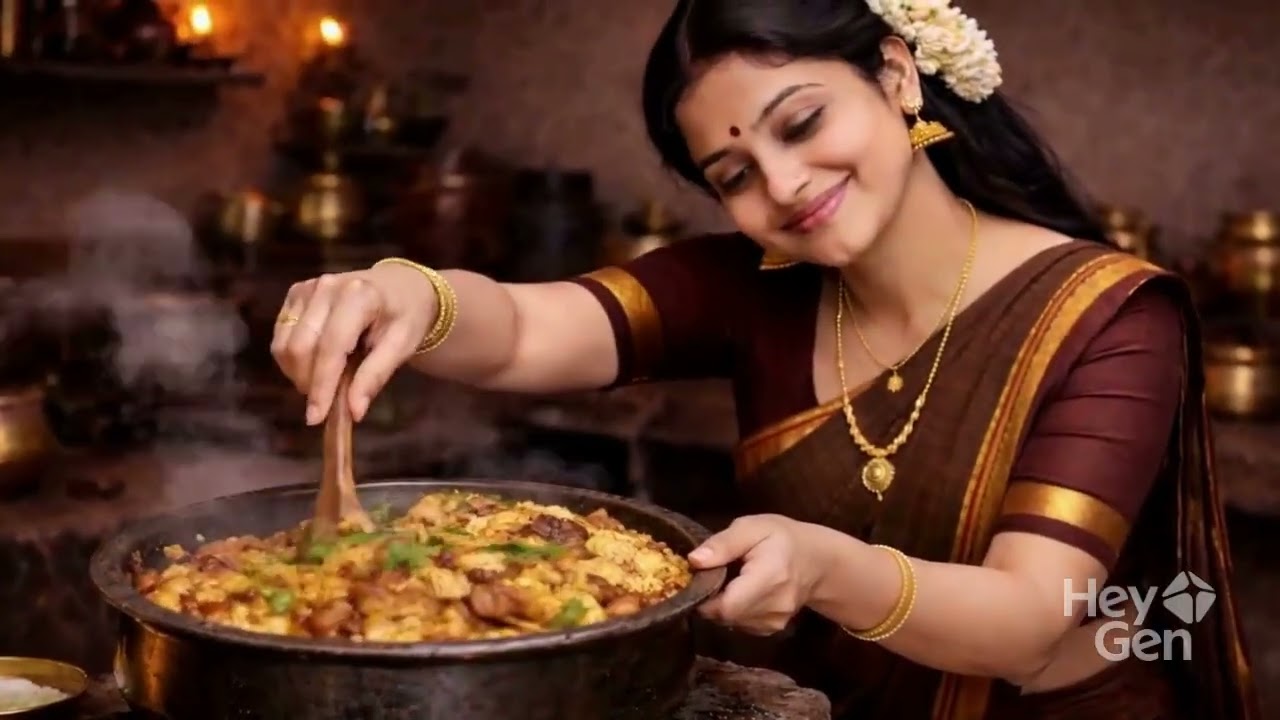 #செட்டிநாடு மணமும் சுவையும் நிறைந்த மட்டன் பிரியாணி…