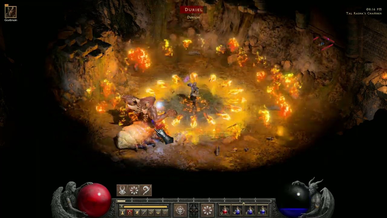 Diablo II  Resurrected - Warlock - Normal Duriel