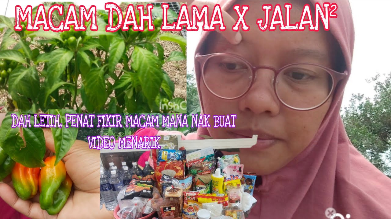 LAMA X KELUAR JALAN²,BELANJA BULNAN TAMBAH MANA YG KURANG KEPERLUAN DAPUR⁉️PENAT SEBENARNYA. 