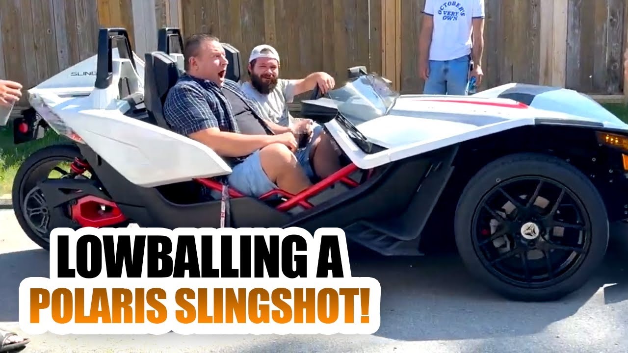 LOWBALLING A POLARIS SLINGSHOT!