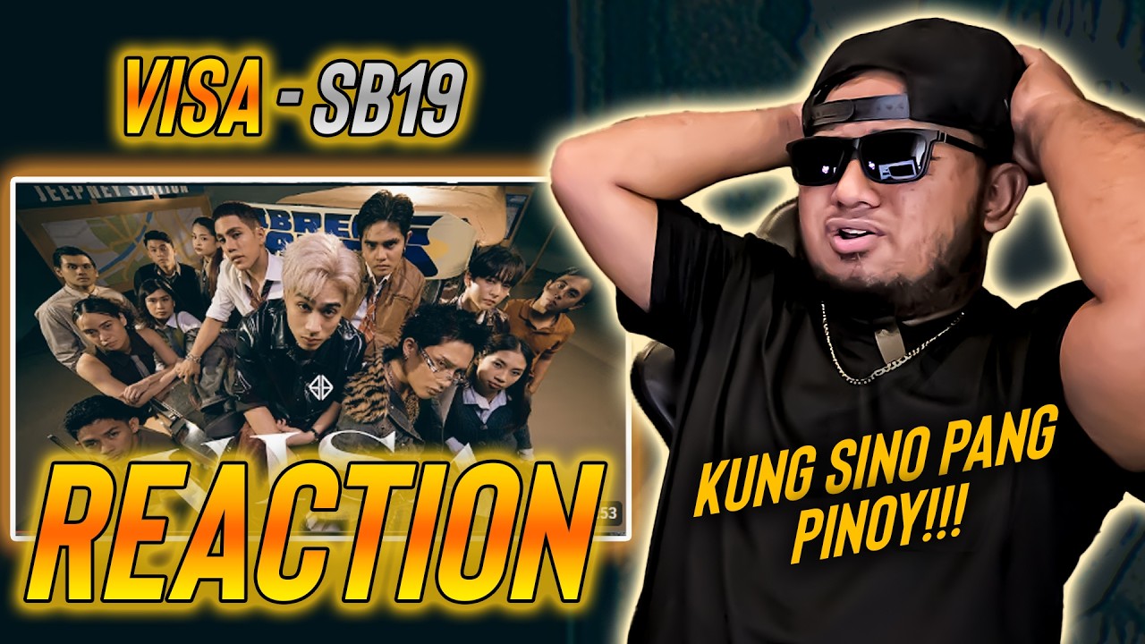SB19 'VISA' Music Video REACTION VIDEO NokNok Paputok