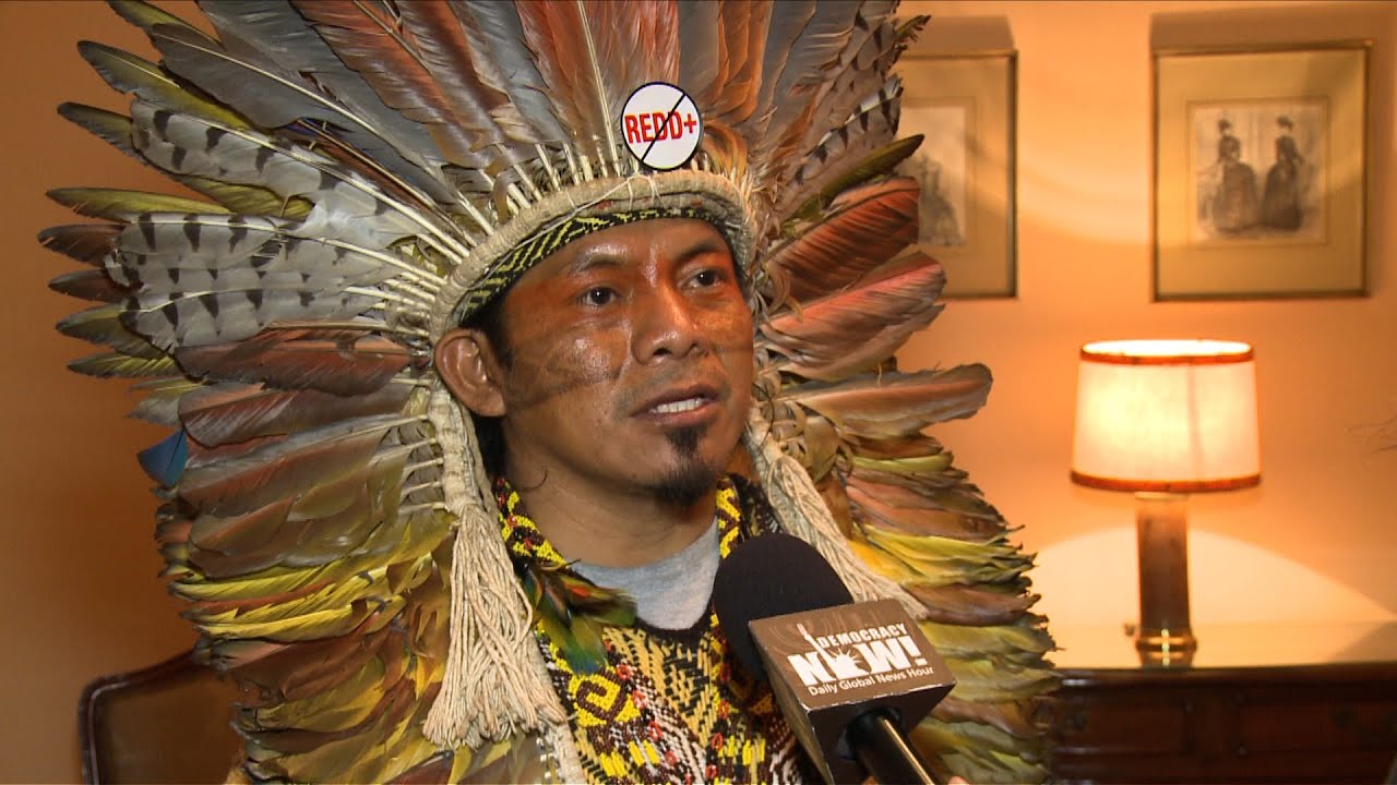 Brazilian Indigenous Leader: Carbon Trading Scheme 