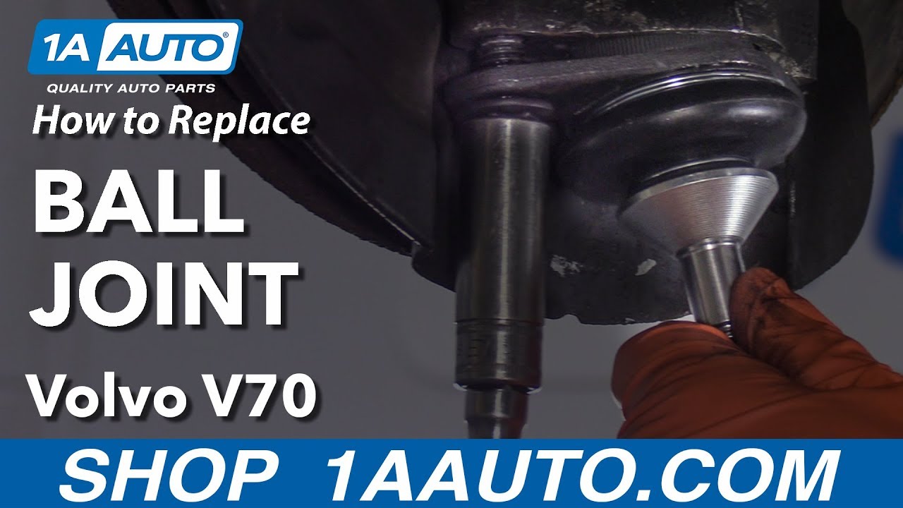 How to Replace Ball Joint 01-07 Volvo V70