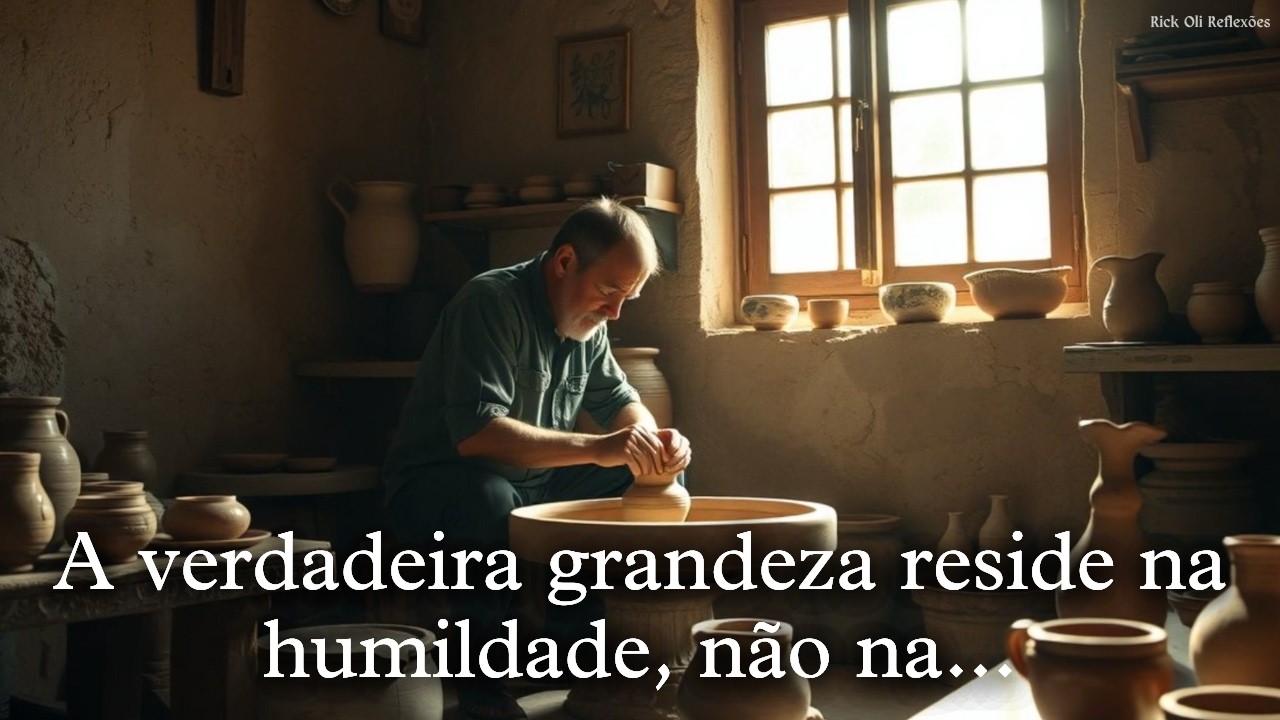 A SABEDORIA DA HUMILDADE E O PERIGO DA SOBERBA | Uma linda reflex&atilde;o de vida