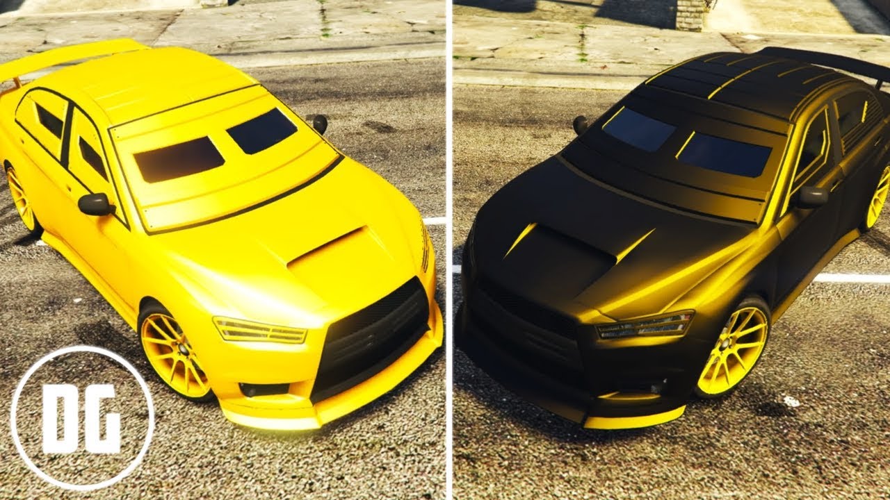 GTA 5 Paint Jobs: Top 5 Best Rare Paint Jobs In GTA 5 Online! (Luxury Yellow, Hot Orange & MORE!)