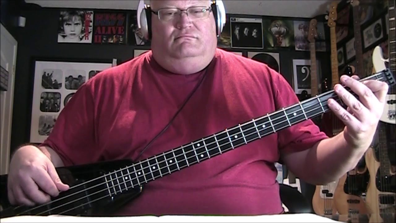 Roy Orbison I Drove All Night Bass Cover with Notes & Tab