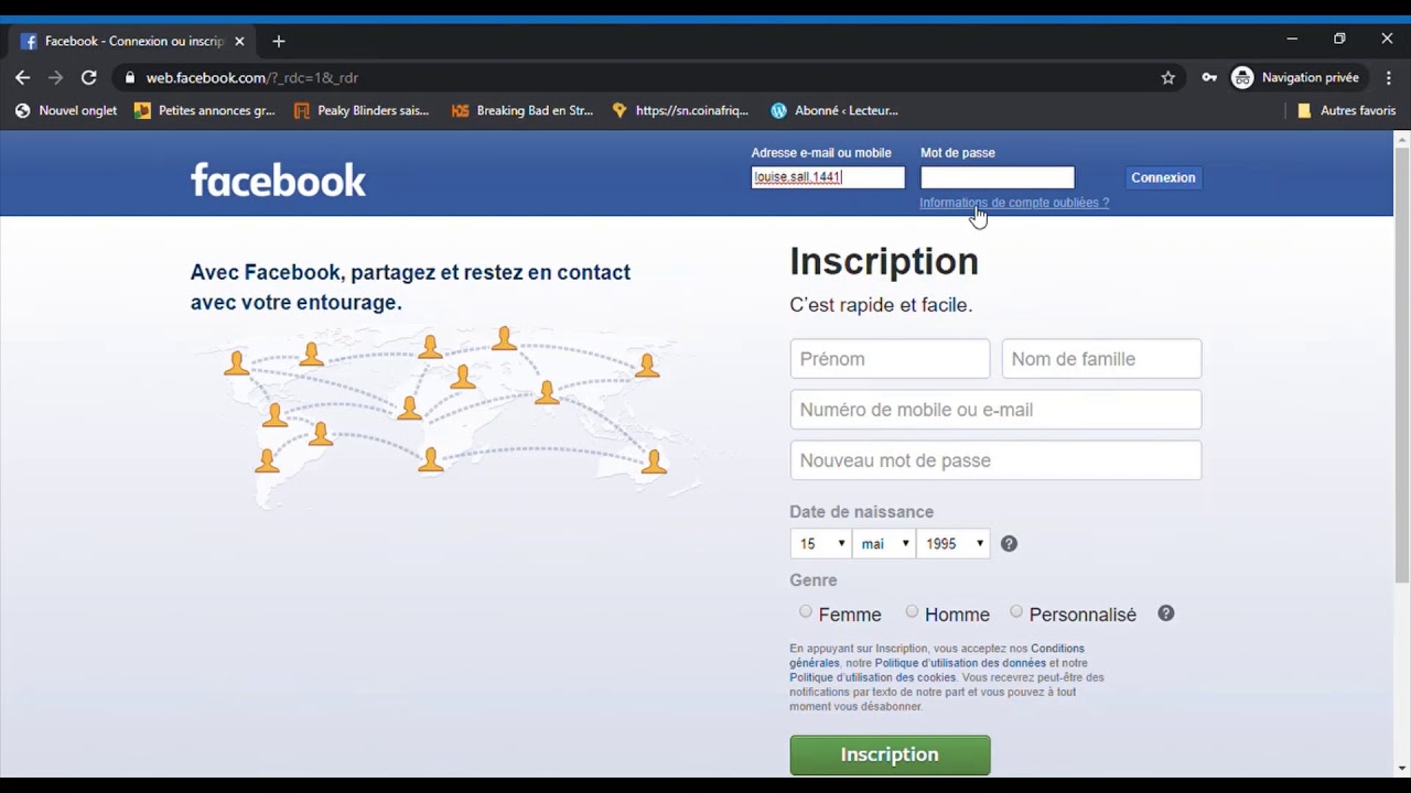 Comment récupérer son compte Facebook 2020 sur ordinateur