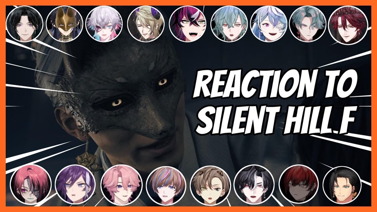 【Vtubers React Ep. 1】 Male EN Vtubers React to Meeting Fox Mask in Silent Hill F for the First Time