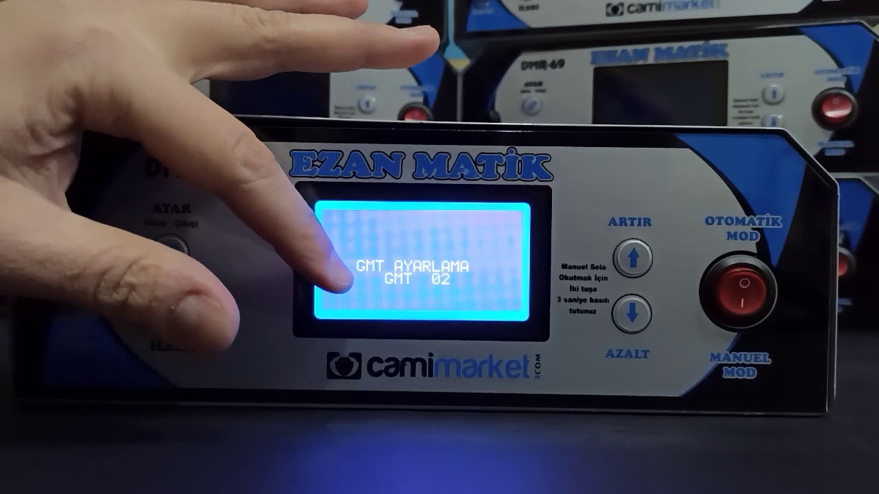 Ezanmatik DMR-69 tam otomatik Ezan okuyan cihaz Ayarlaması 2019 model