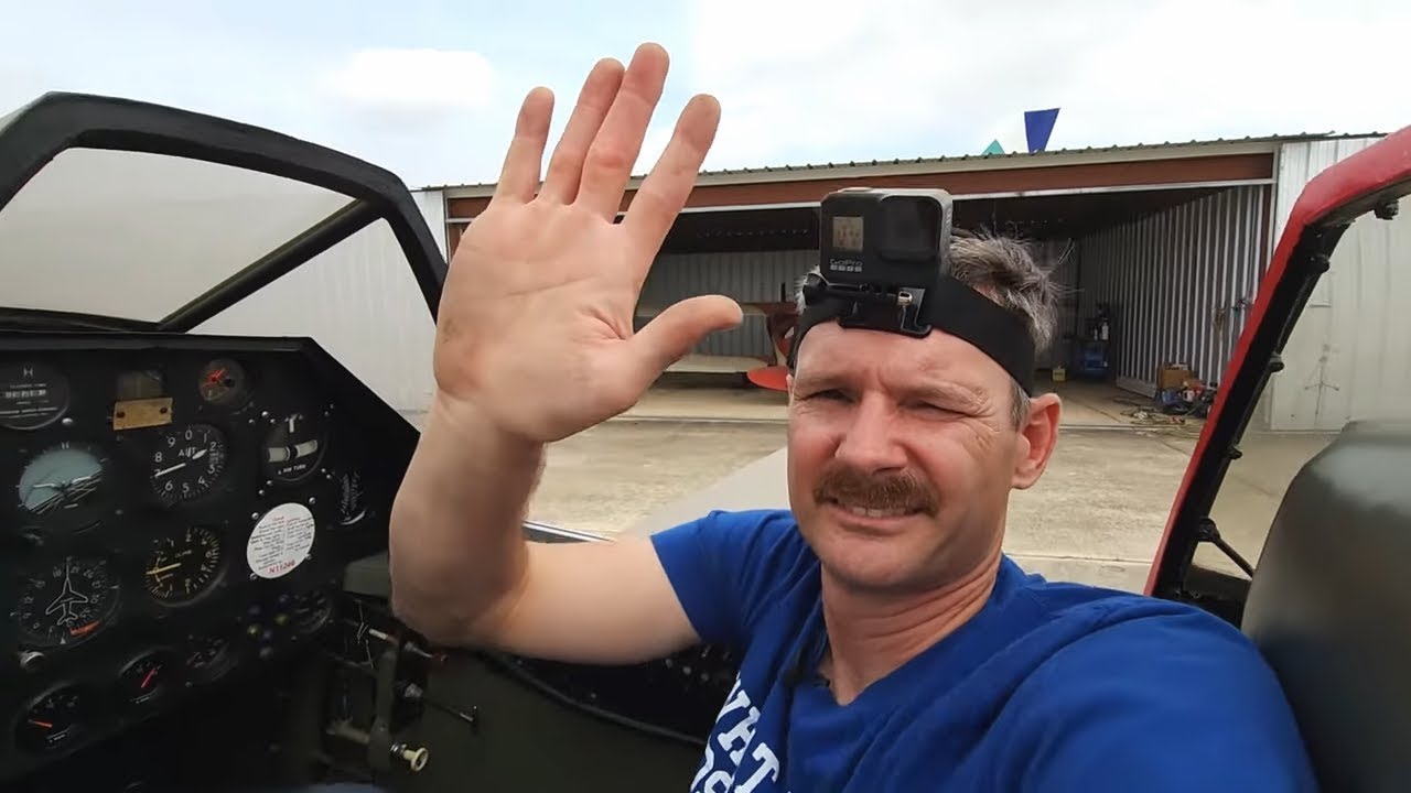 Первый запуск за много лет... Самодельный P-51 Mustang