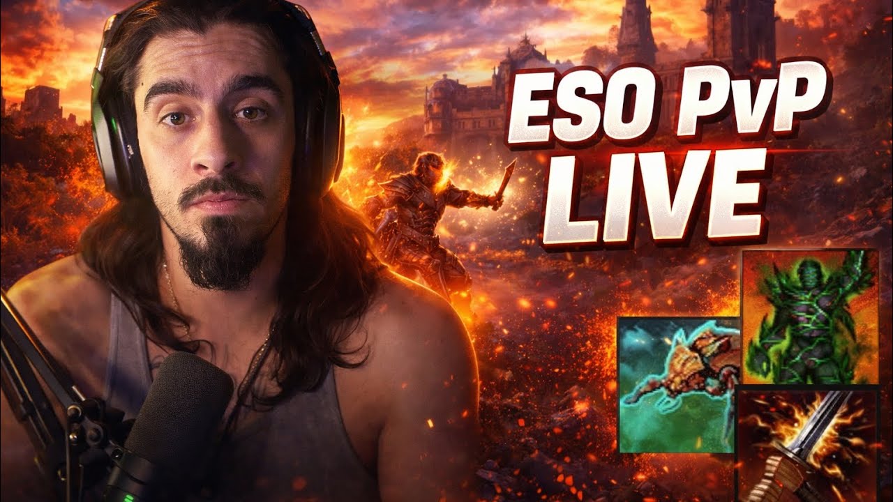 🔴ESO PvP Wrecking Blow Corrosive Build Goes CRAZY LIVE 🔥