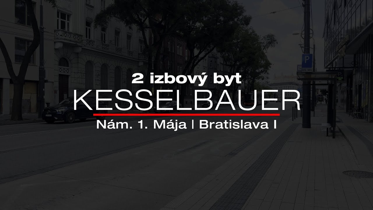 NA PRENÁJOM/FOR RENT Dizajnový 2i byt 49 m2,klimatizácia, balkón, parkovanie, KESSELBAUER