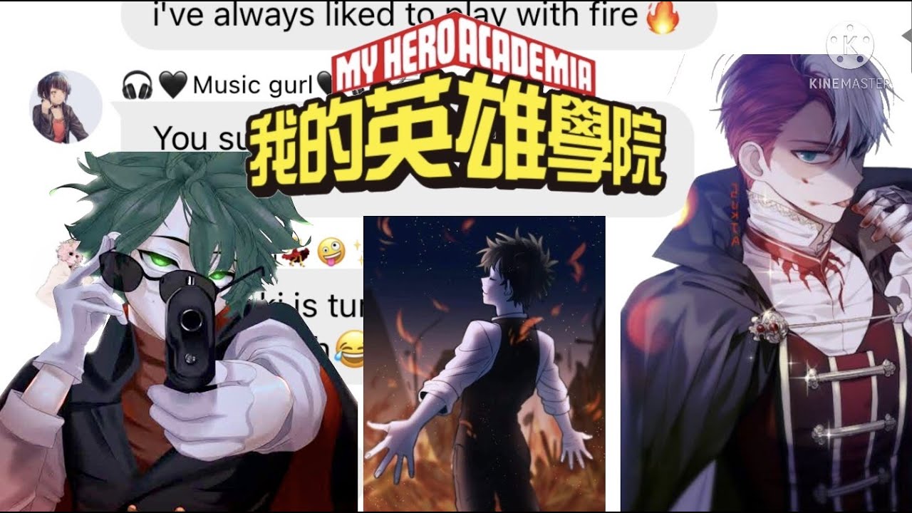BNHA/MHA LYRIC PRANK || Play with fire || 😃🔥✨