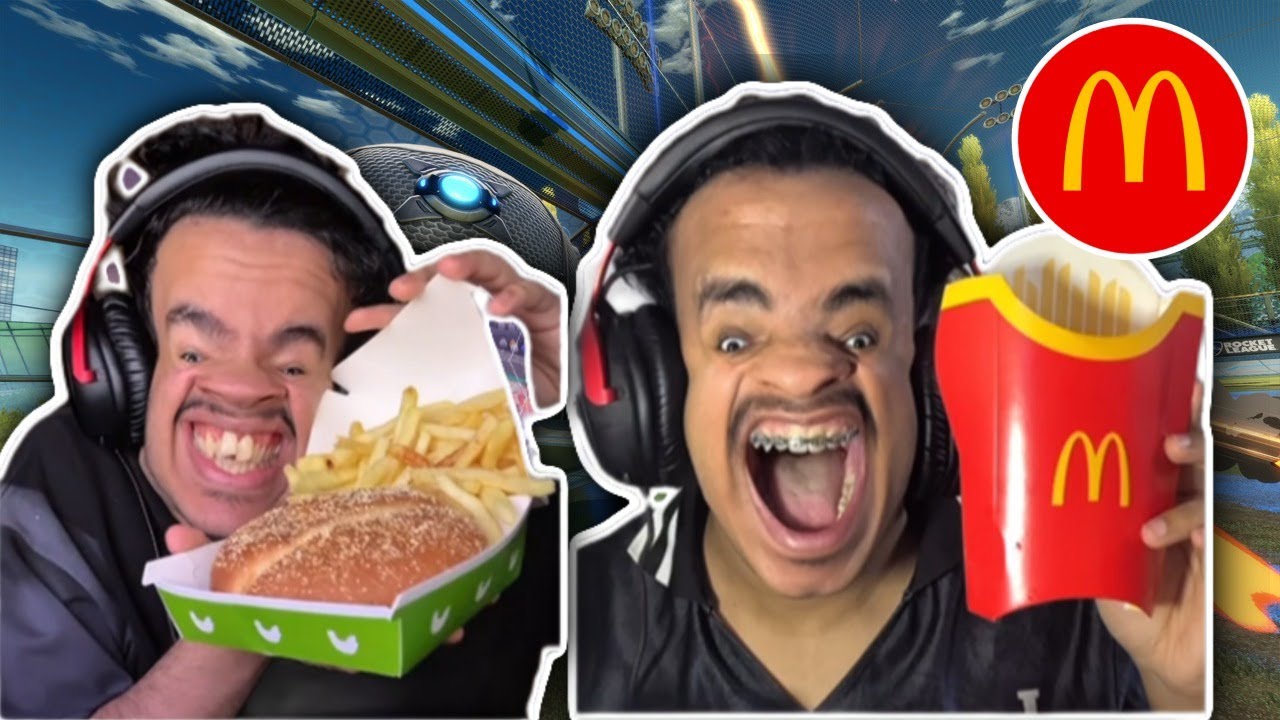 كل هدفين = ناكل برجر ماكدونالدز 🐔🍗 | Rocket League