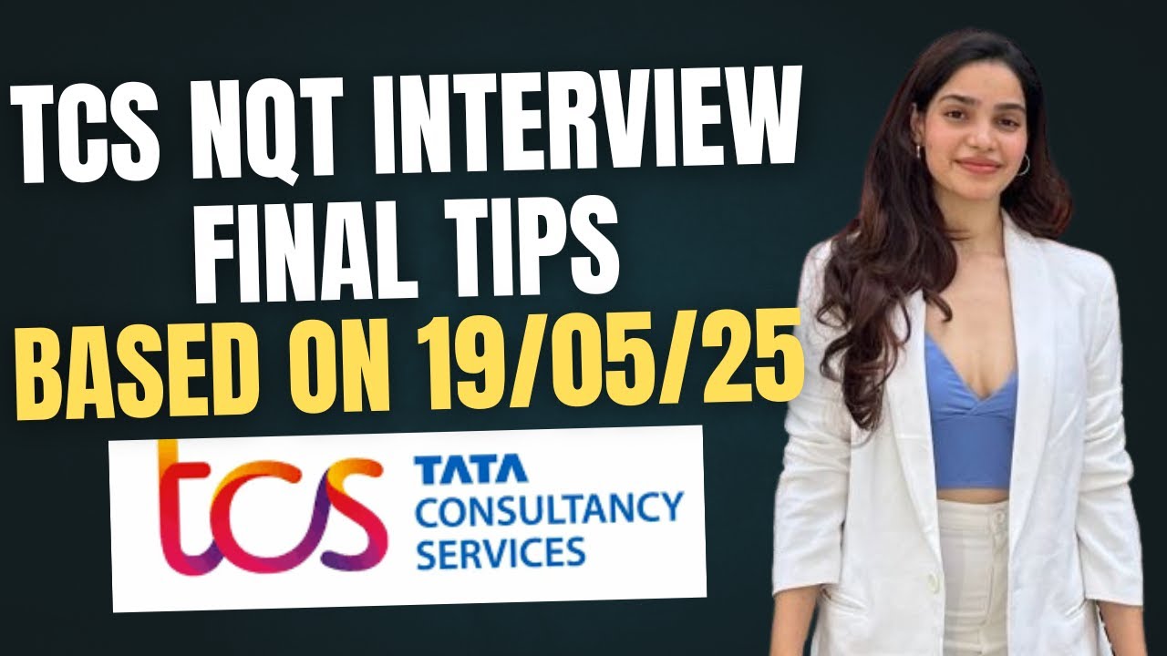 TCS NQT Interview tips Based on 19/05/2025 | How to Explain Self Introduction & Project