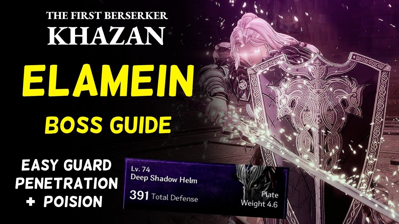 How to beat Elamein (Boss Guide) | The First Berserker: Khazan