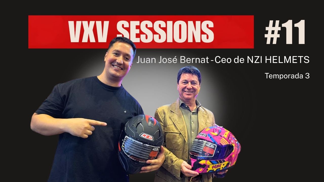 Ceo de @nzihelmets nos explica sobre Cascos de moto   | VXV Sessions #11 ~ Temporada 3