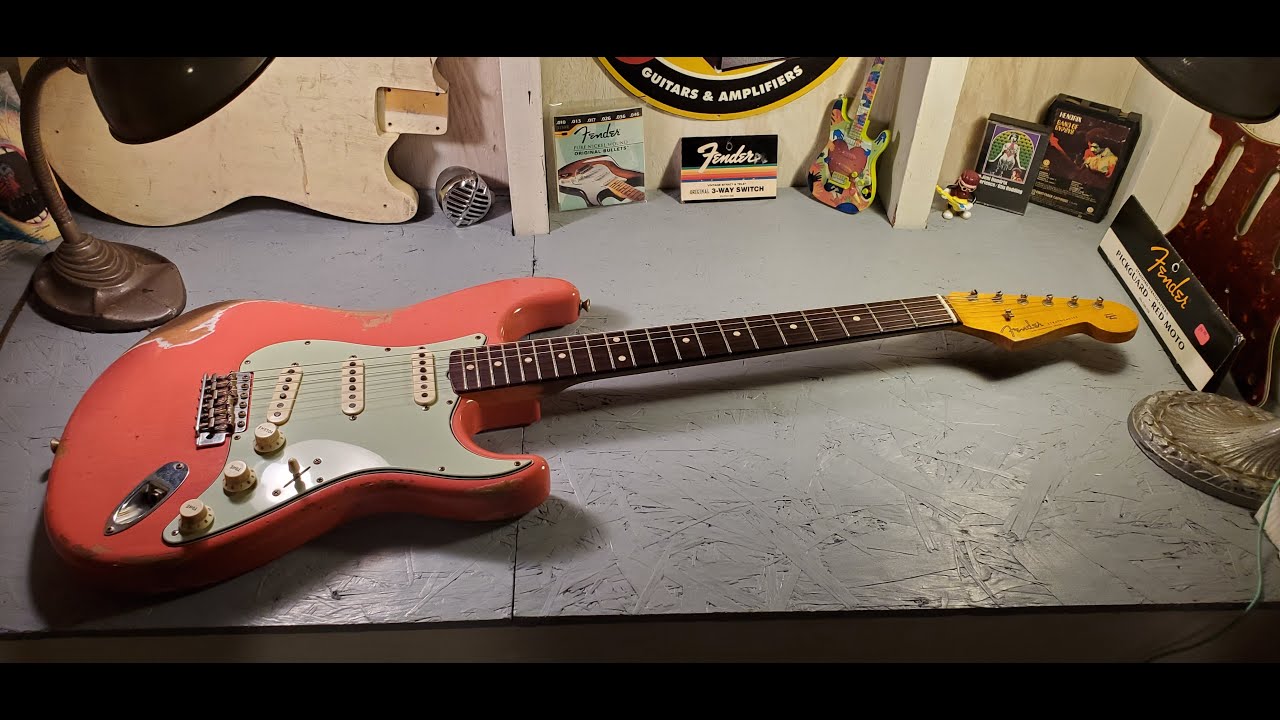 Converting a 59 Custom Shop Fender Stratocaster to a 56 Stratocaster