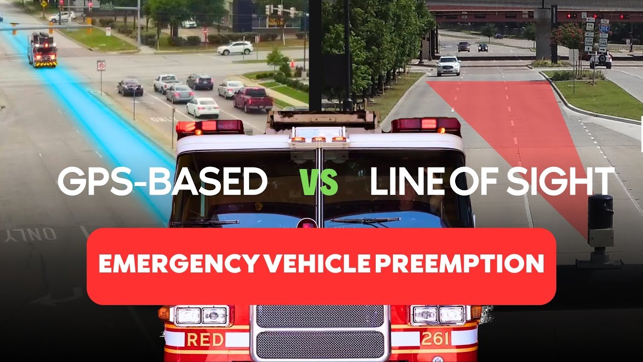 How California Firefighters Catch Green Lights with Emergency Vehicle Preemption (GPS-Based)