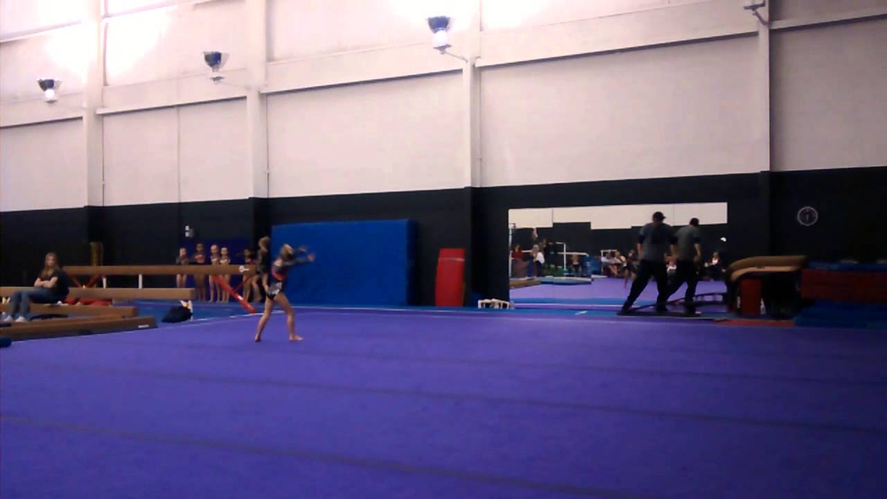 Sadie's floor routine. Shake it off. Silver level.