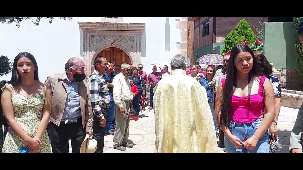 Peregrinación en honor a la Virgen del Rayo en Susticacan Zacatecas